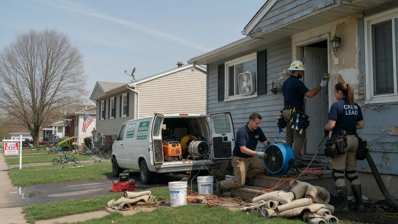 Flood Cleanup in West Elizabeth, PA near me